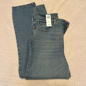 90s straight jean ultra high rise size 30 Short